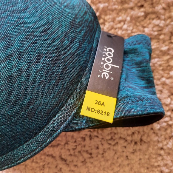 NWT Coobie 36 A Bra..  Padded Underwire, removable straps. - Picture 2 of 4